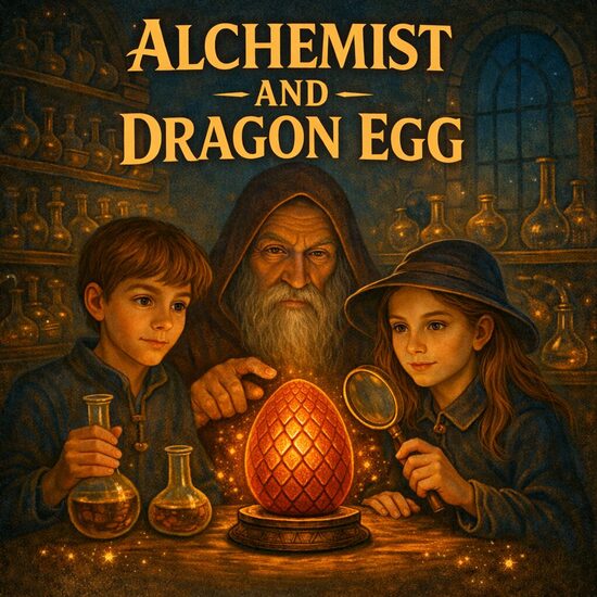 Alķīmiķis un Pūķa ola